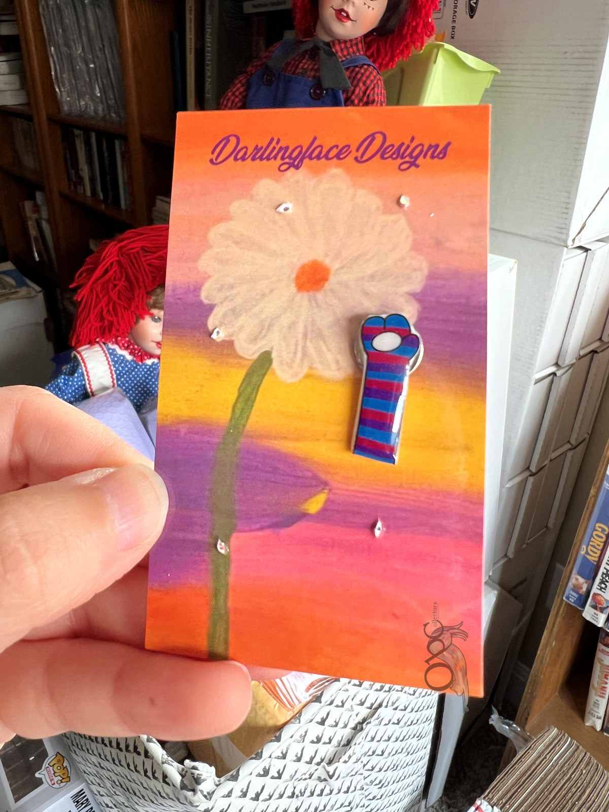 Bap Bap (<1") Sherbert Resin Pin LIMITED EDITION