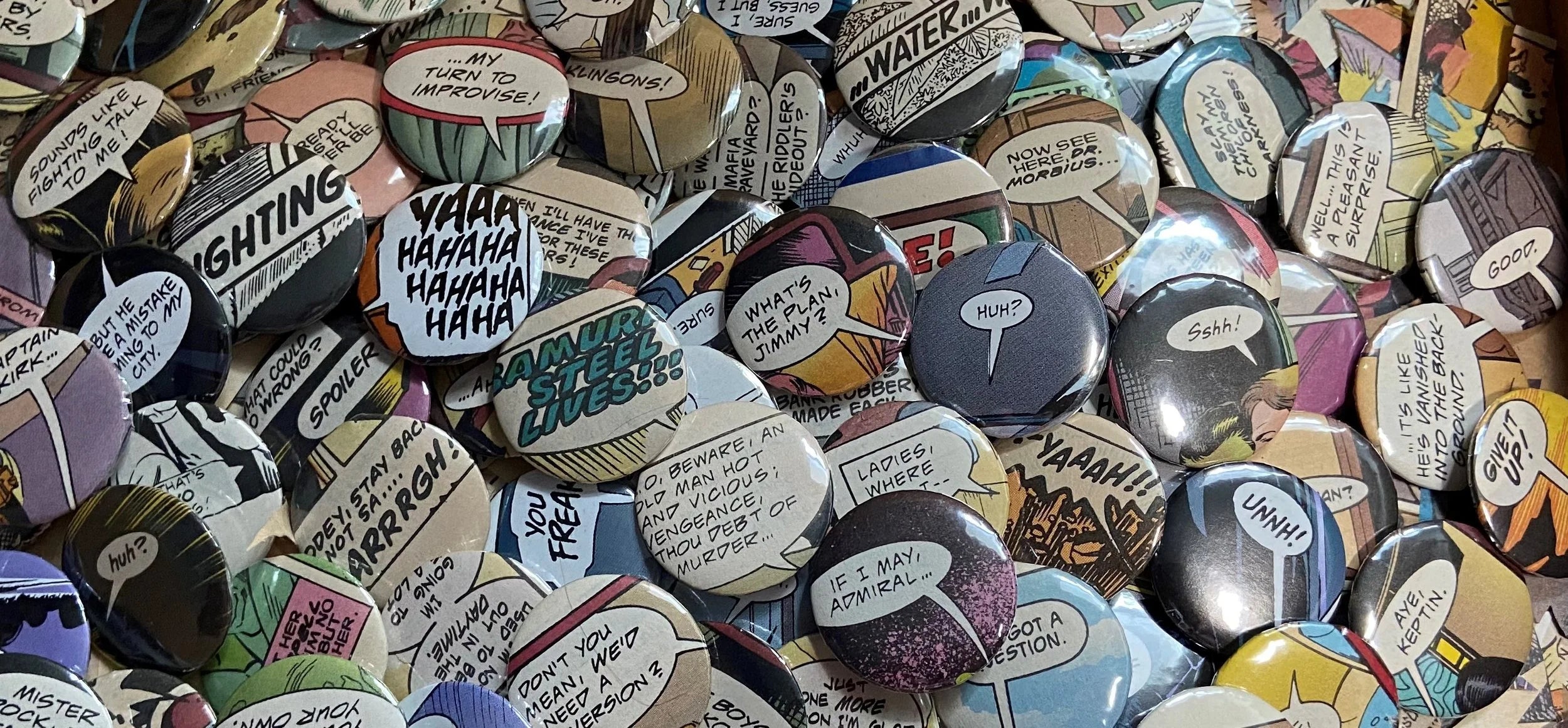 Custom Buttons Made to Order! 32mm (~1.25") OOAK Button Pinback