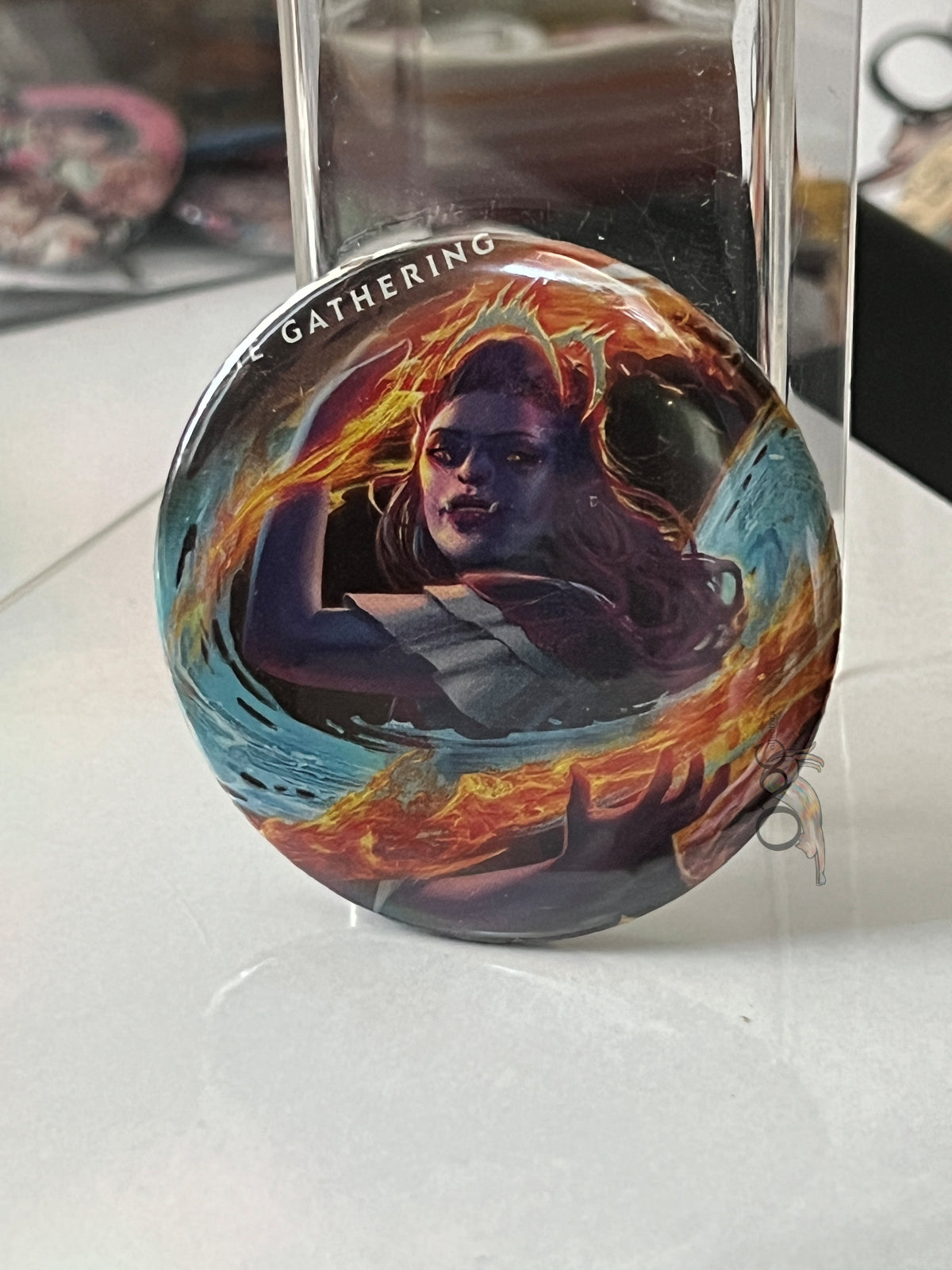 52mm Hot Ogre Babe Button Pinback