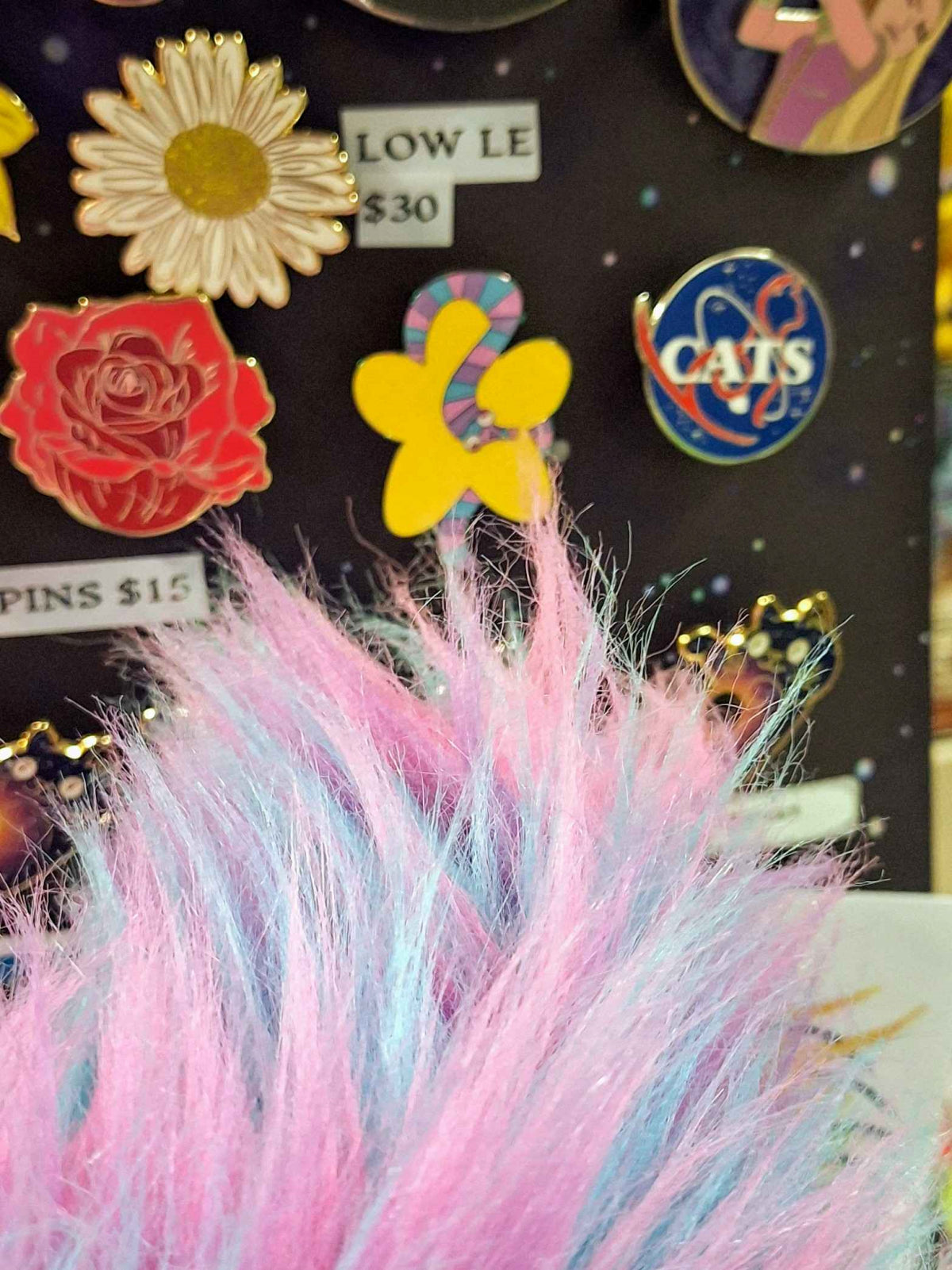 Sherbert and Star 2" Enamel Pin