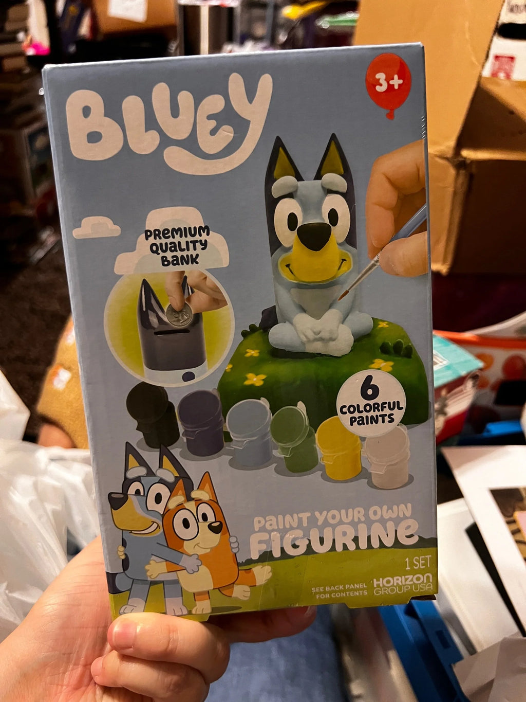 Bluey Paint Your Own Bank
