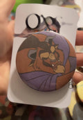 52mm Beauty and the Beast OOAK Button Pinback