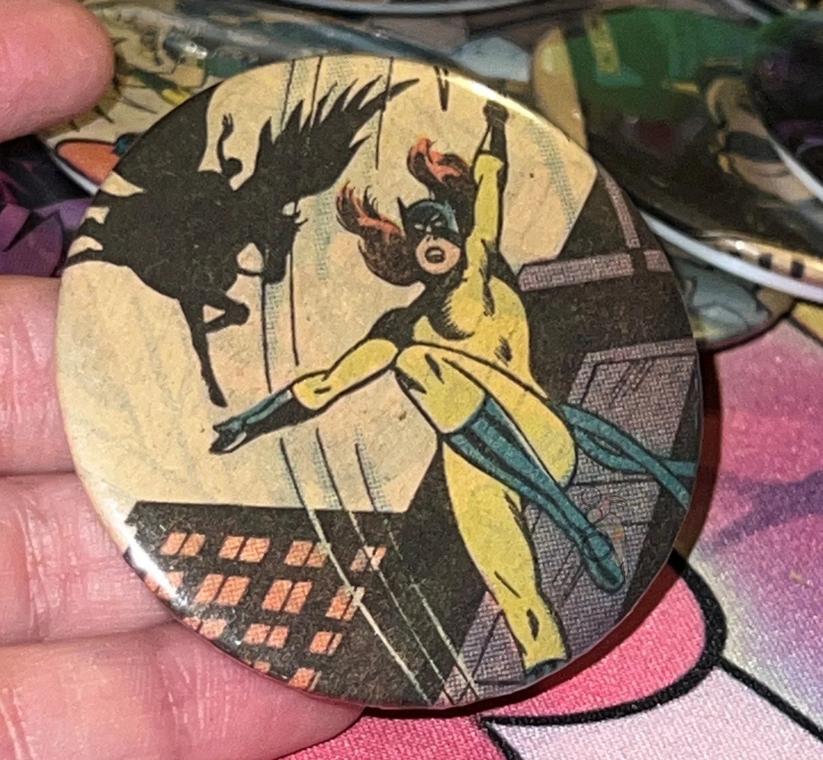 Custom Buttons Made to Order! 52mm (~2.28") OOAK Button Pinback