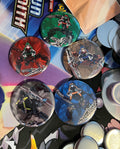 52mm 5-Pack Bionicle OOAK Buton Pinback Set
