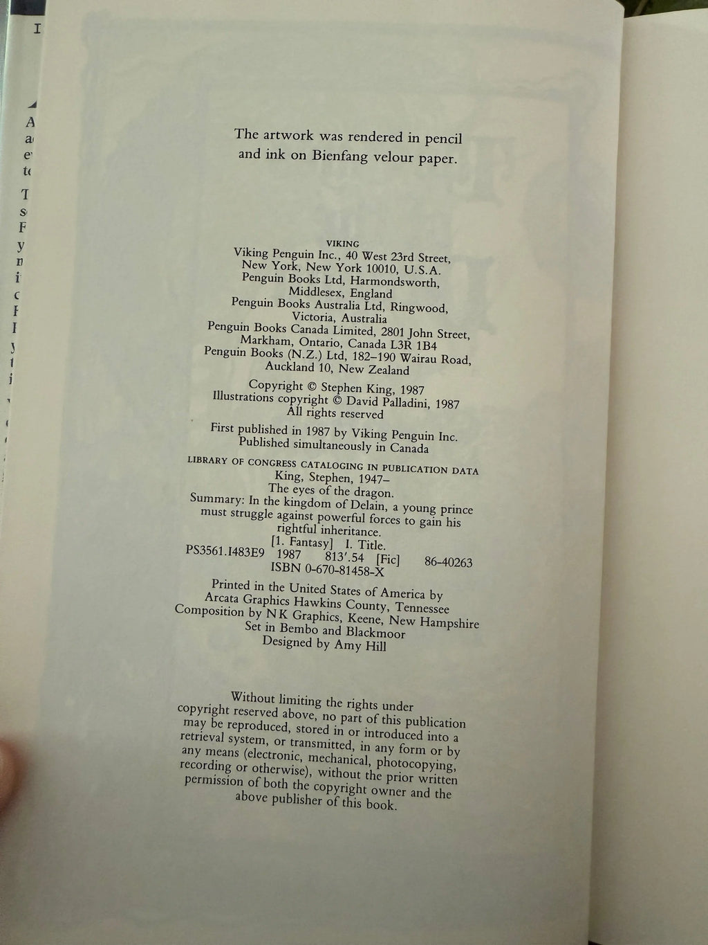 The Eyes of the Dragon by Stephen King