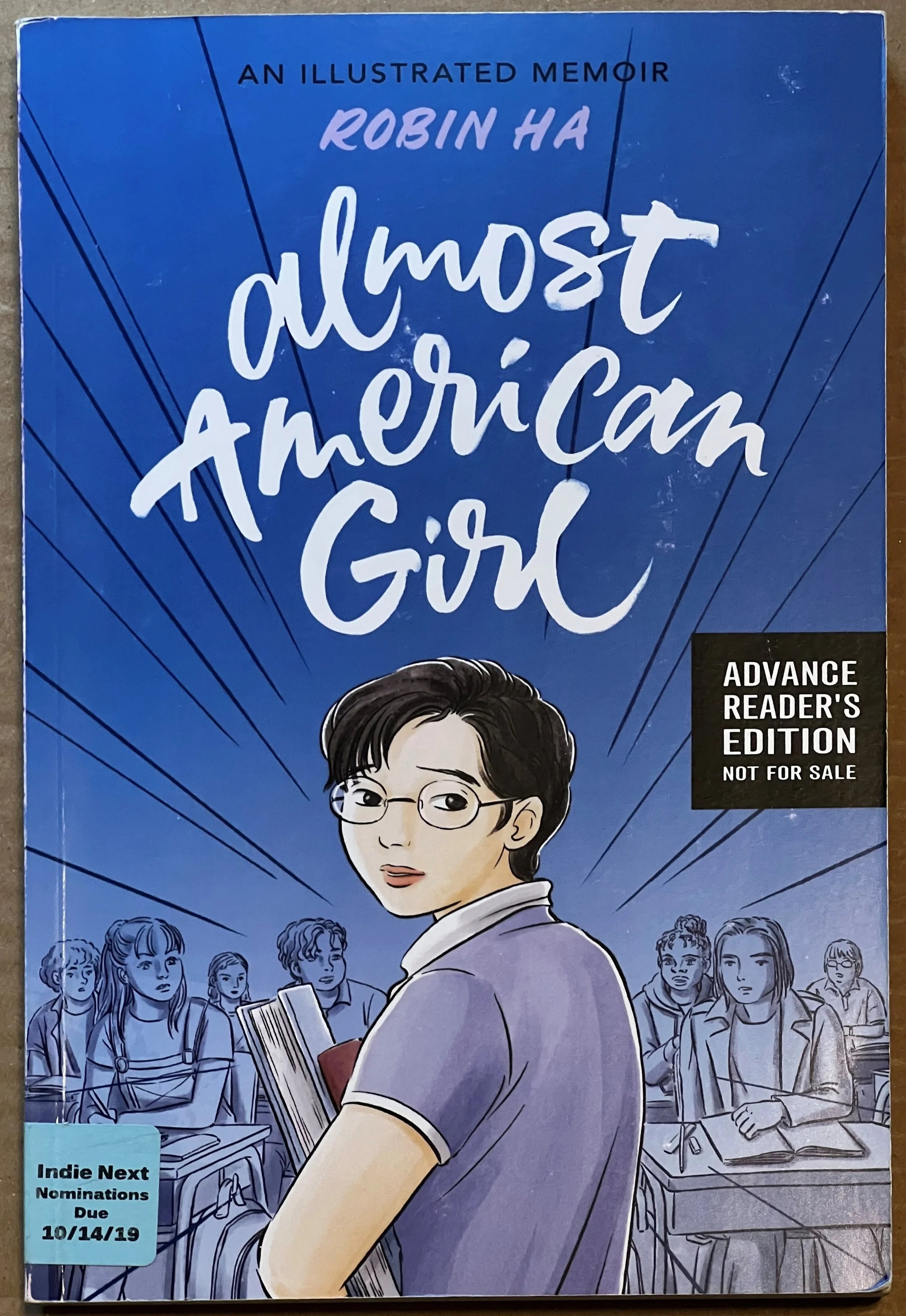 ARC Almost American Girl by Robin Ha
