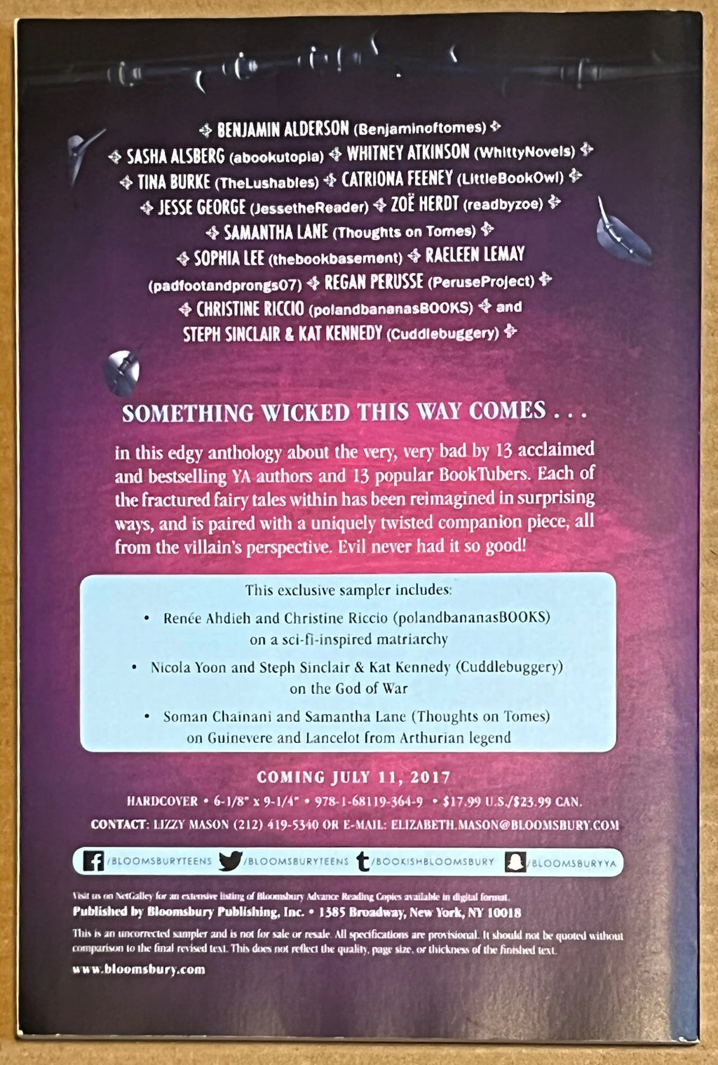 ARC Because You Love to Hate Me Edited by Ameriie