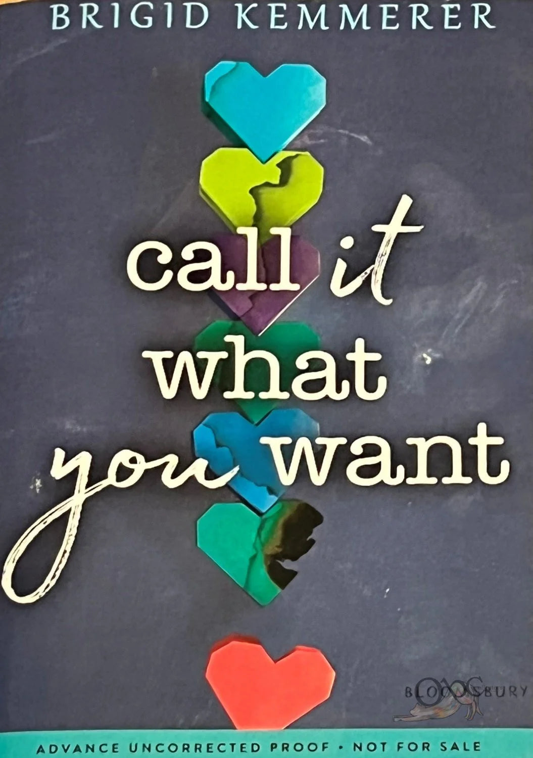 ARC Call It What You Want by Brigid Kemmmerer