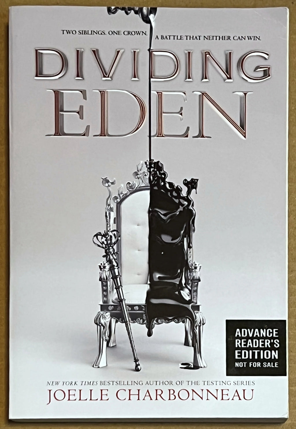 ARC Dividing Eden by Joelle Charbonneau