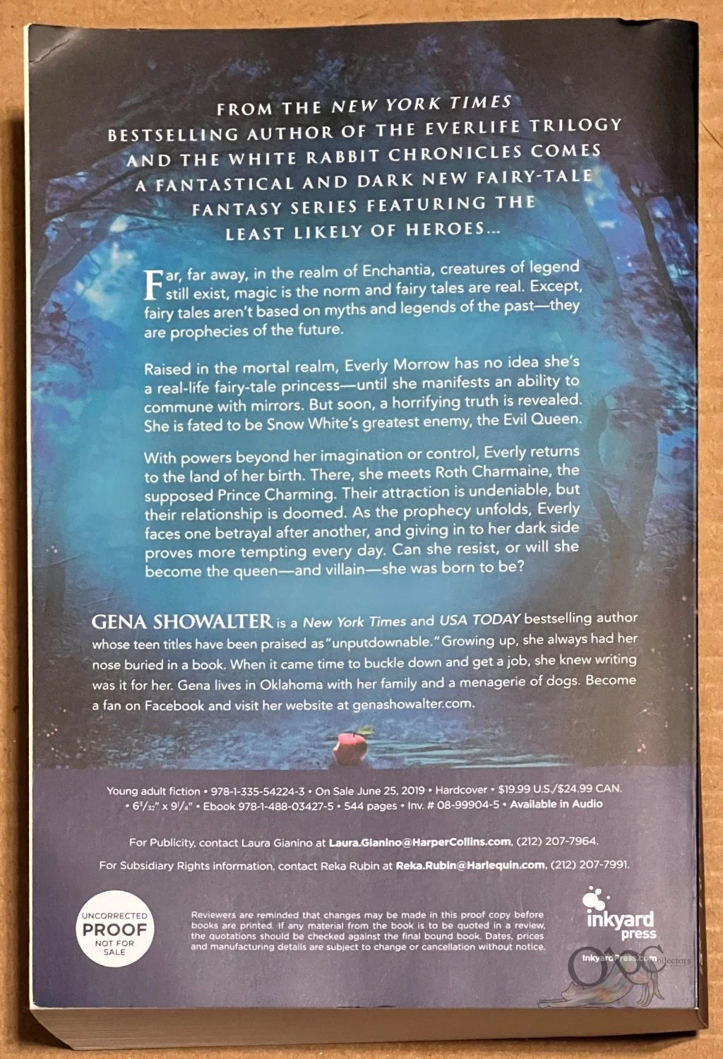 ARC The Evil Queen by Gena Showalter