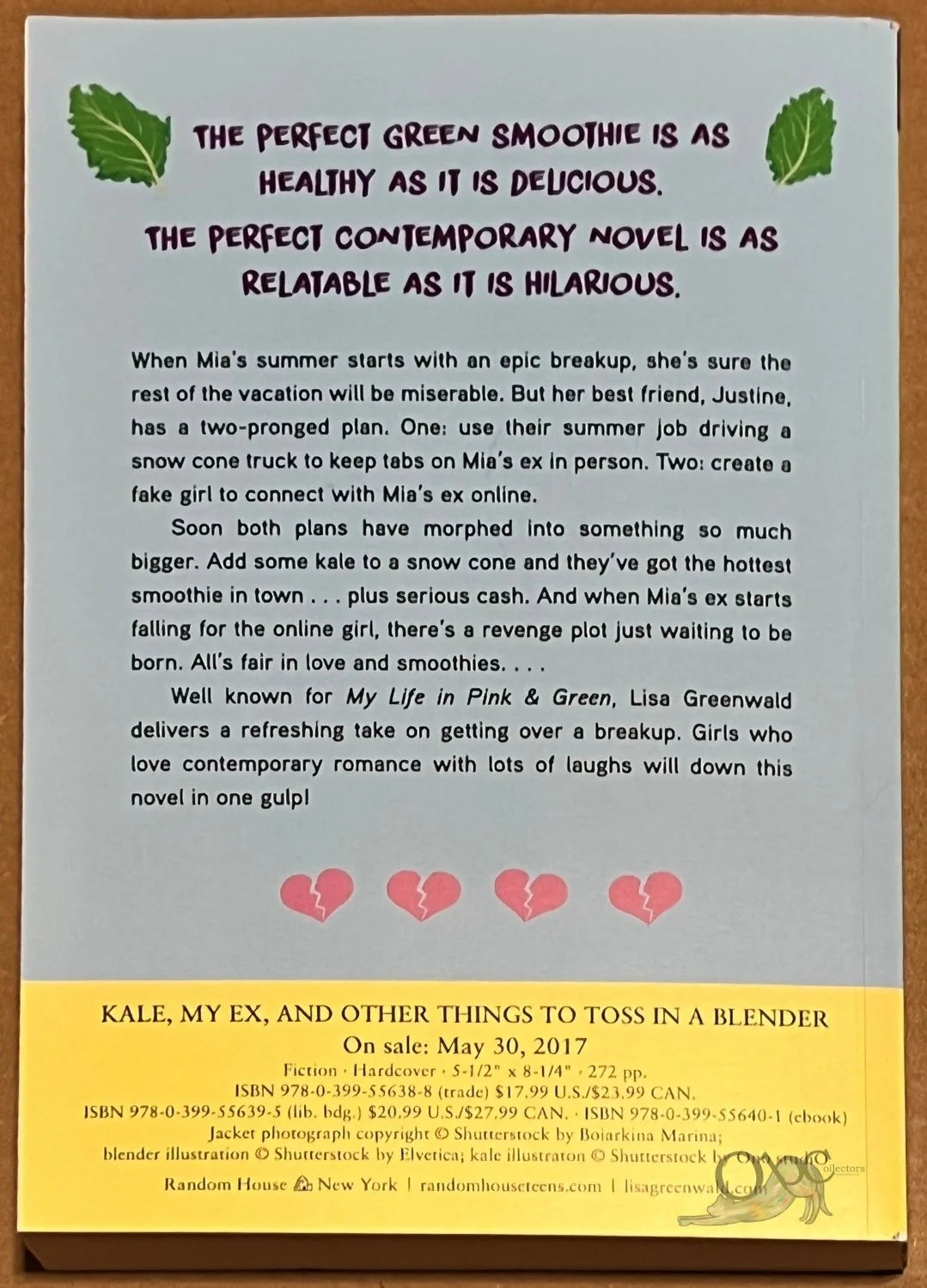 ARC Kale, My Ex, and other things to Toss in a Blender by Lisa Greenwald