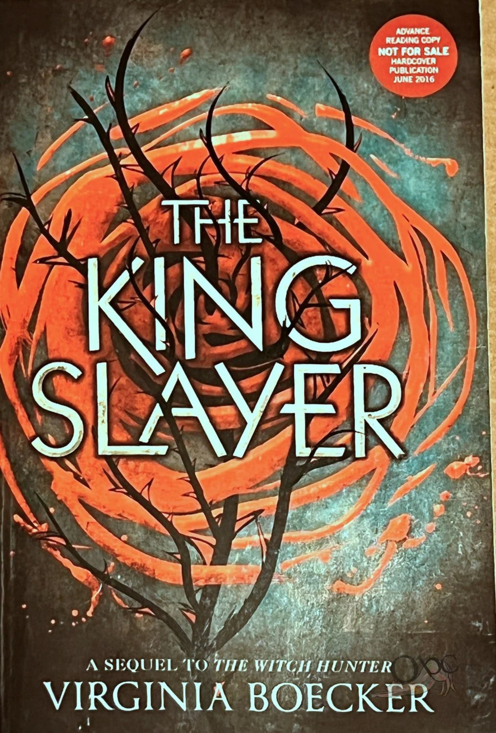 ARC The King Slayer by Virginia Boecker