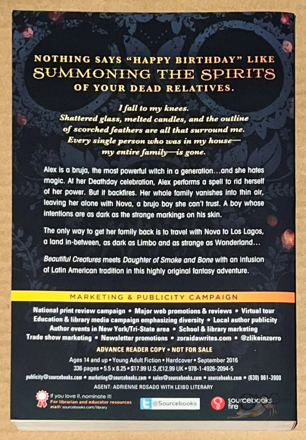 ARC Labyrinth Lost by Zoraida Cordova