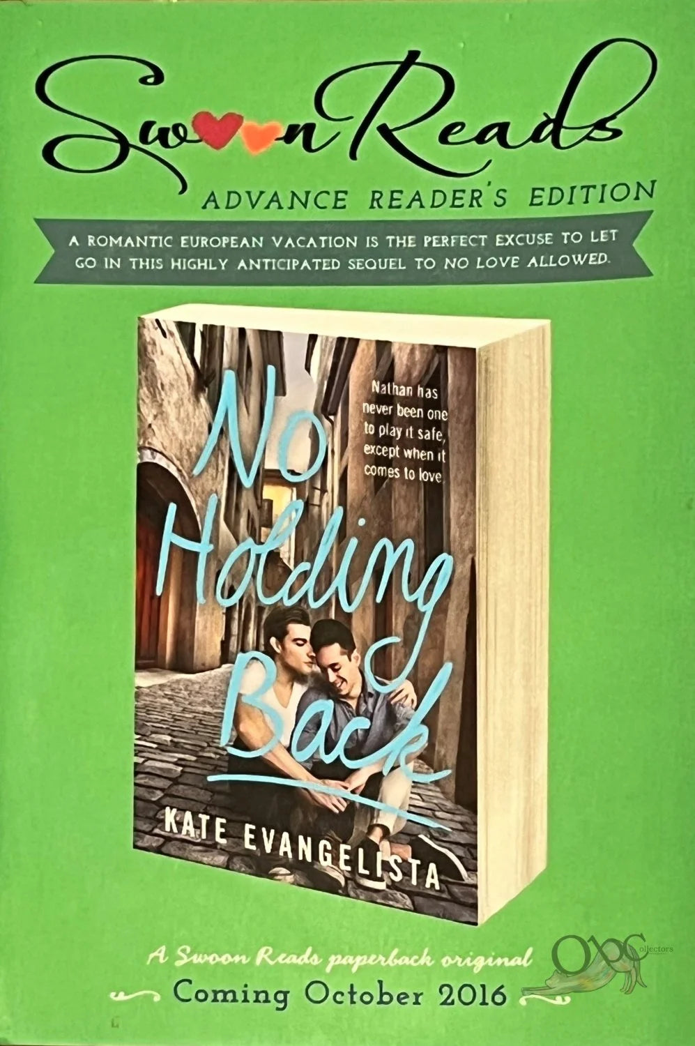 ARC No Holding Back by Kate Evangelista