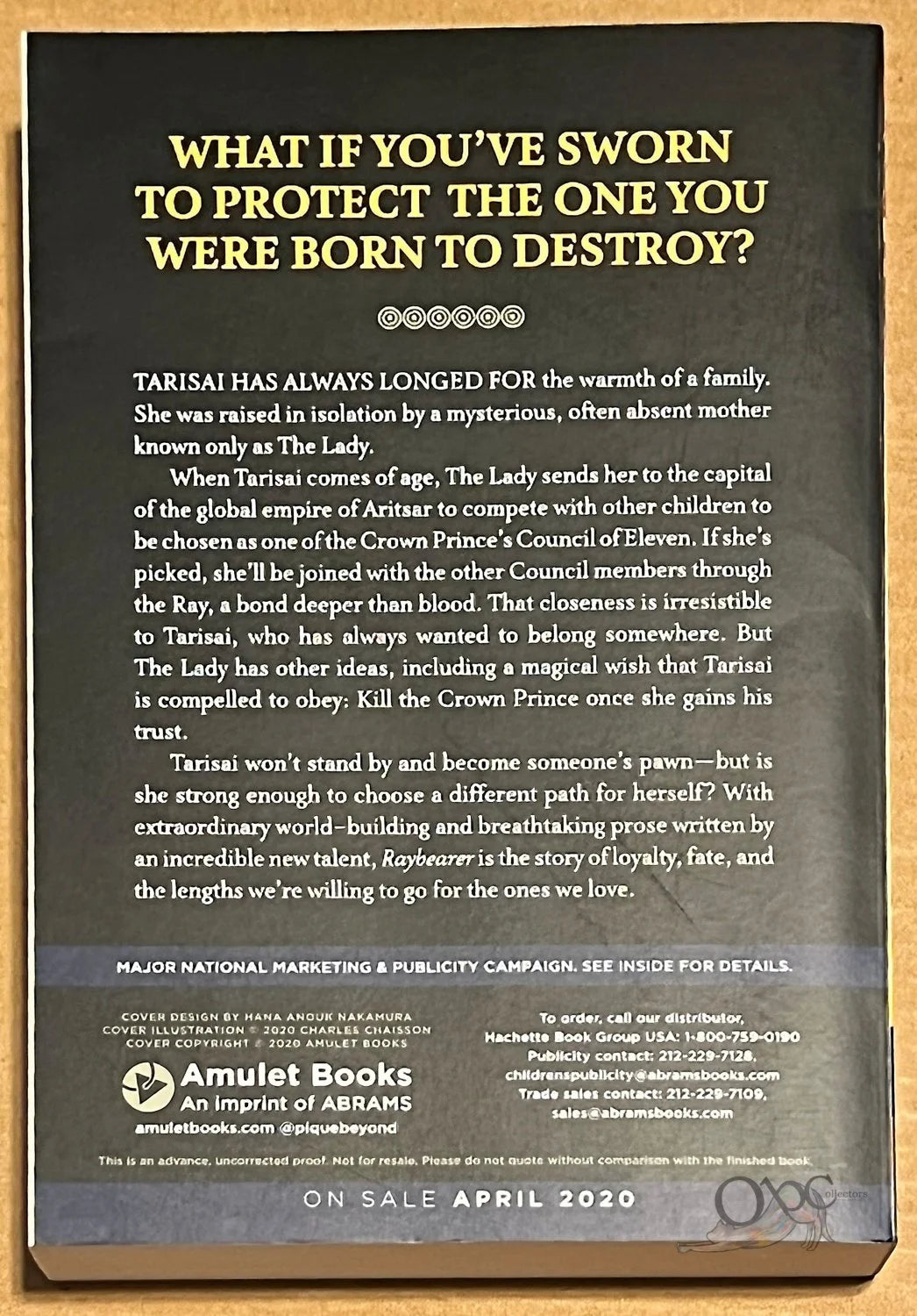 ARC Raybearer by Jordan Ifueko