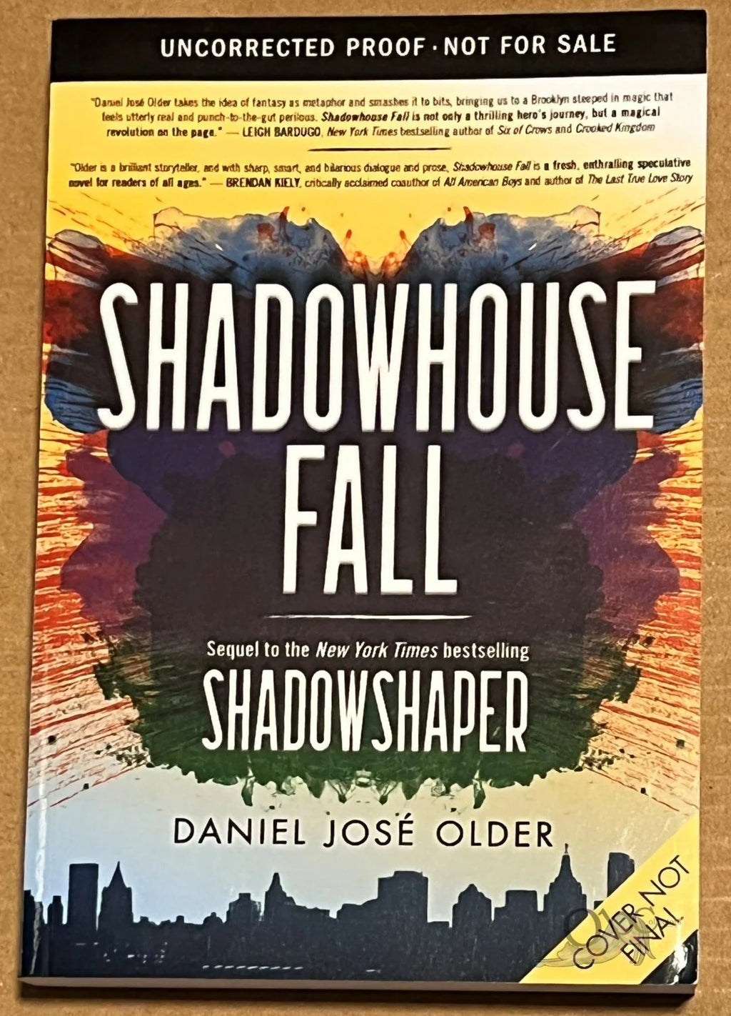 ARC Shadowhouse Fall: Sequel to Shadowshaper by Daniel Jose Older