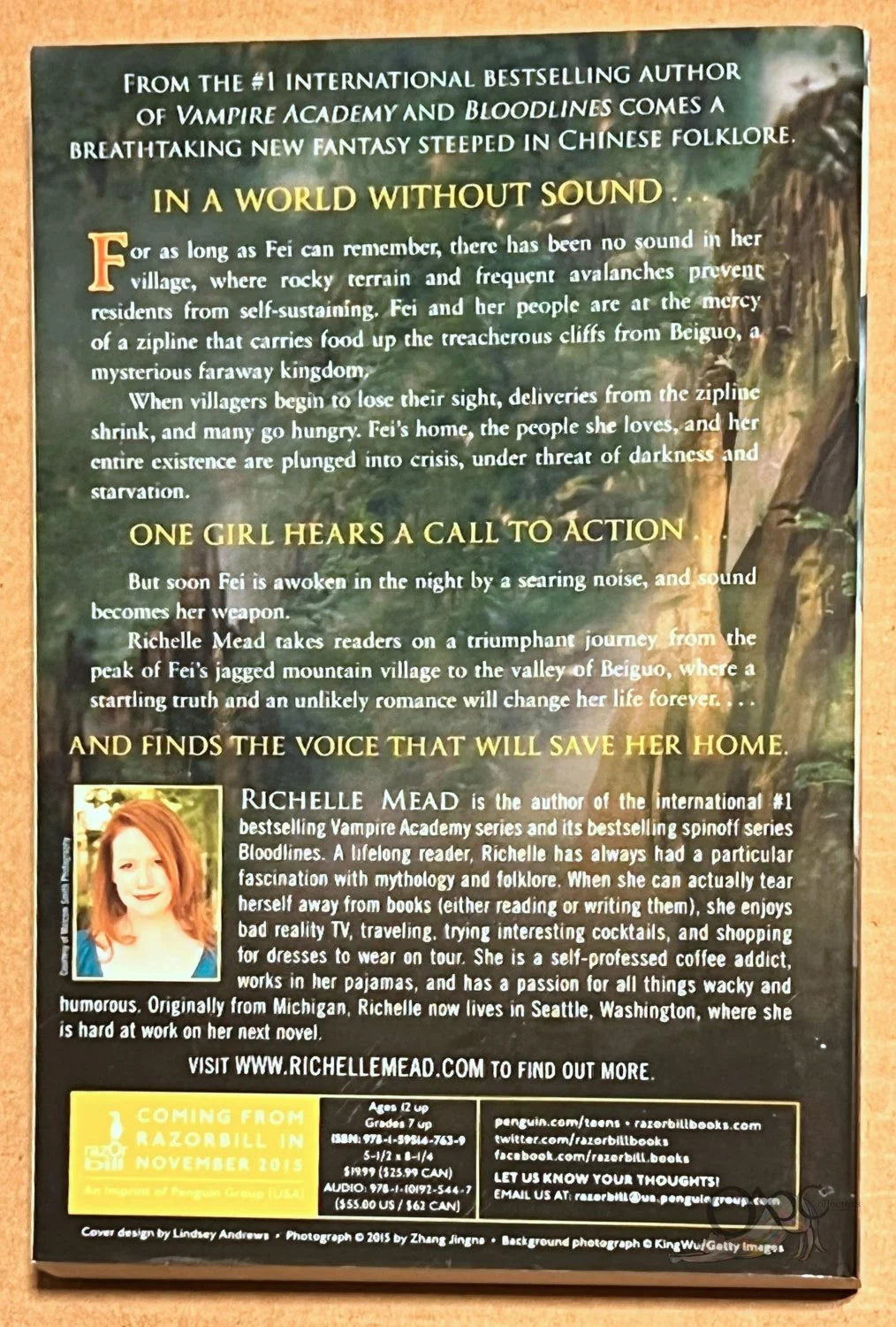 ARC Soundless by Richelle Mead