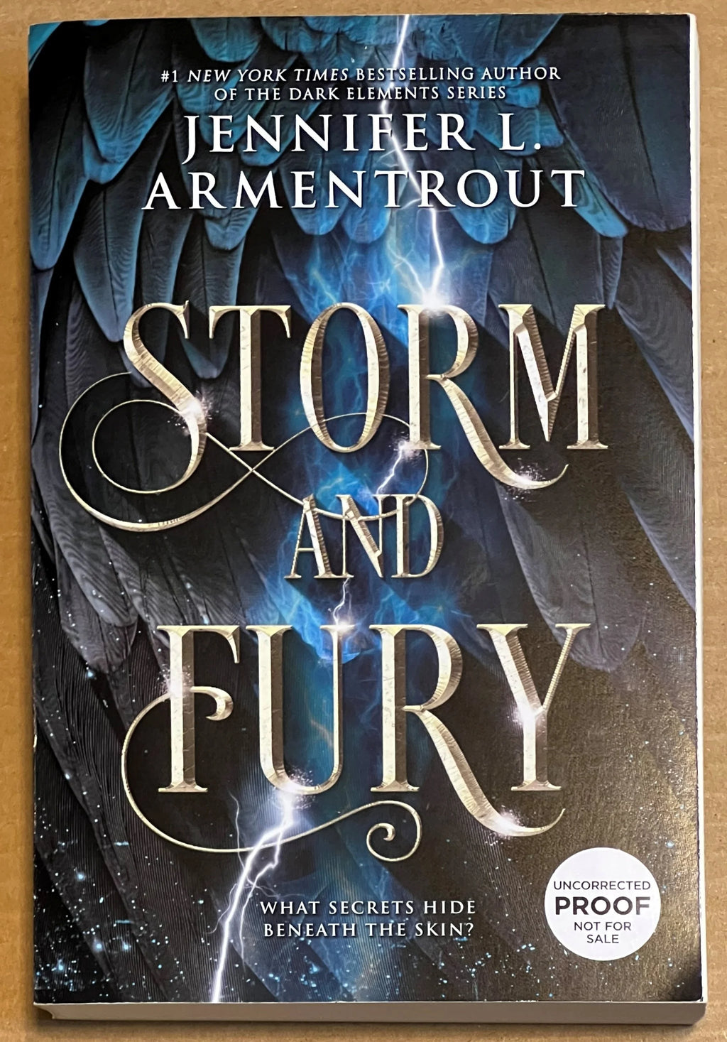 ARC Storm and Fury by Jennifer L. Armentrout