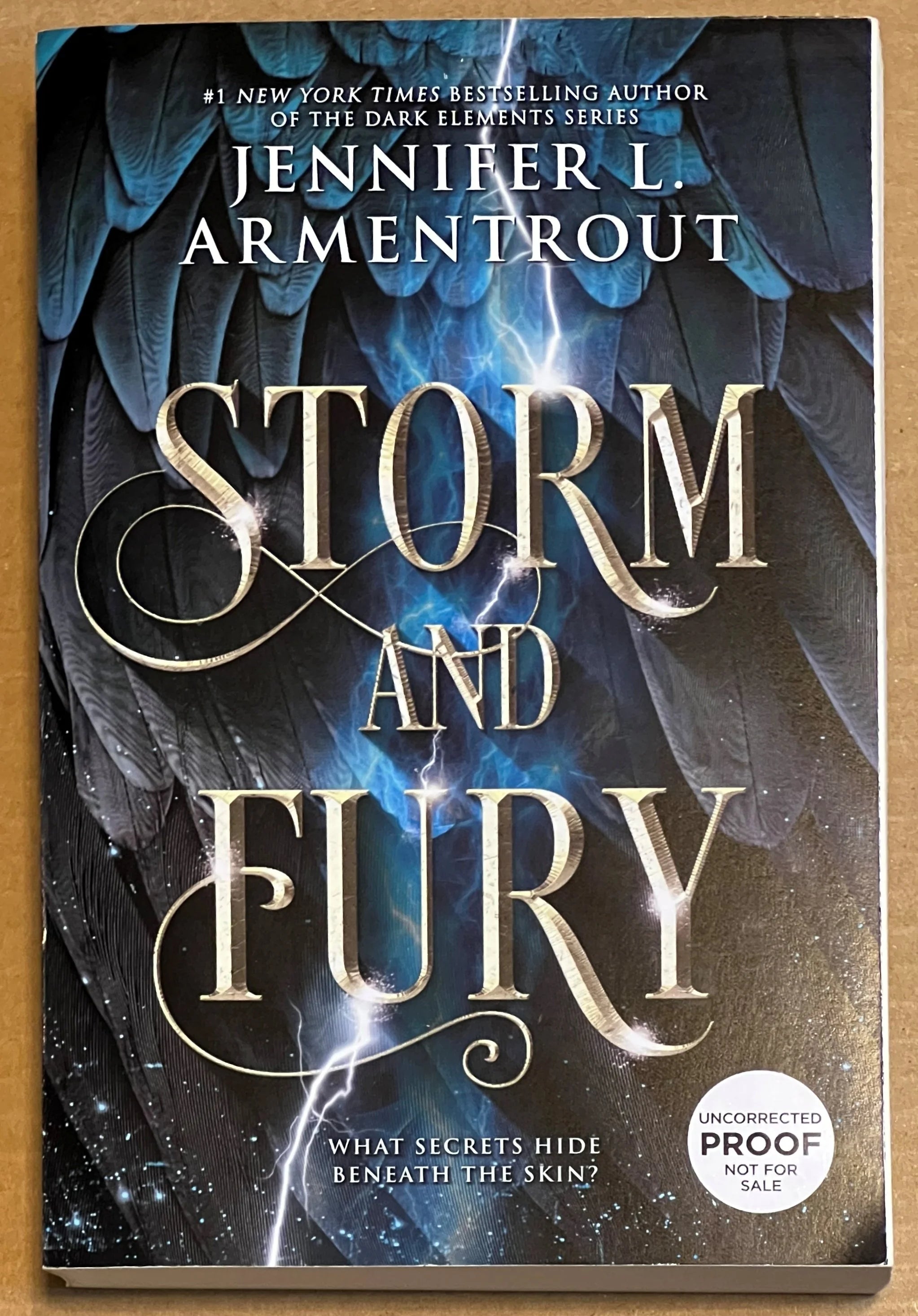 ARC Storm and Fury by Jennifer L. Armentrout