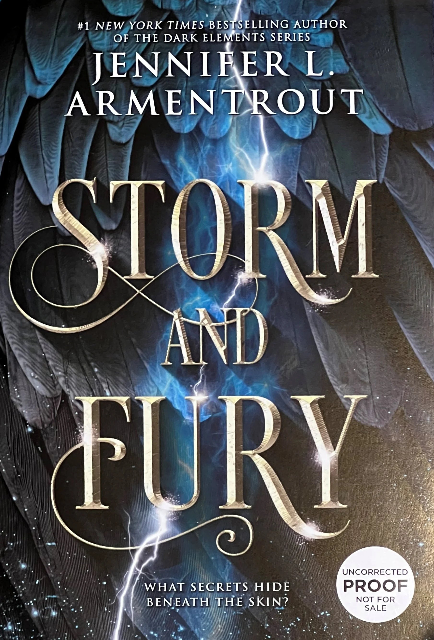 ARC Storm and Fury by Jennifer L. Armentrout