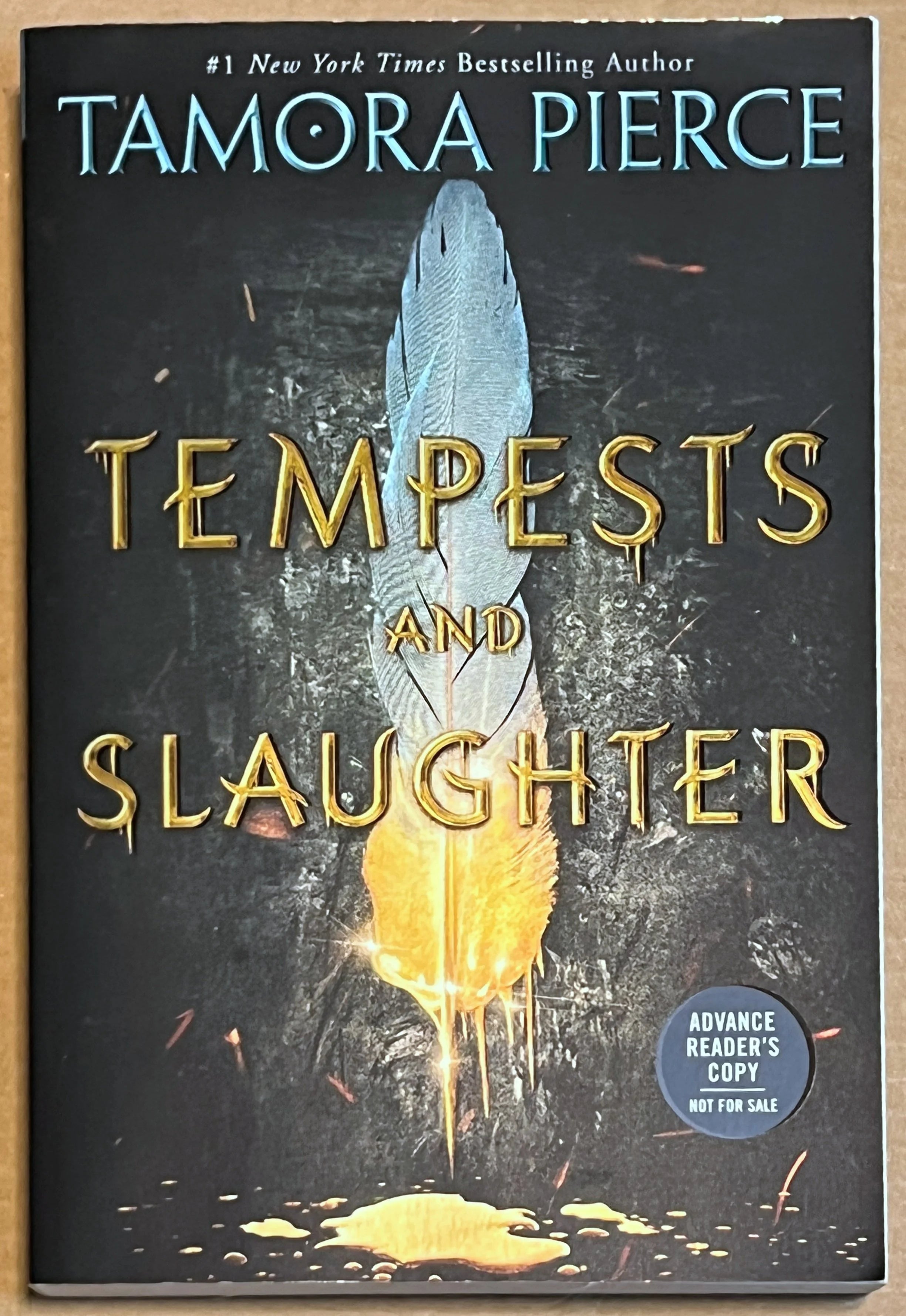 ARC Tempests and Slaughter by Tamora Pierce