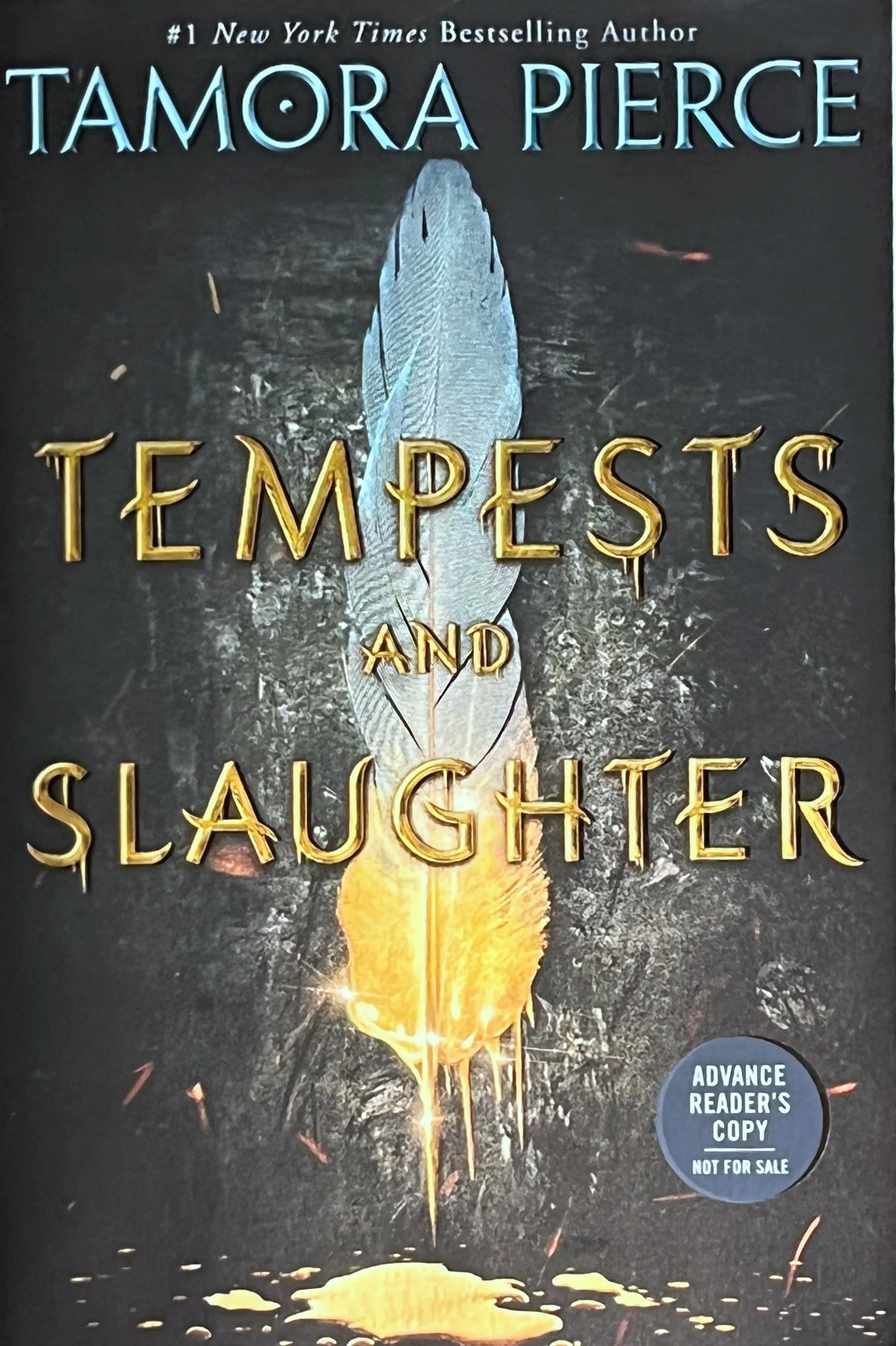 ARC Tempests and Slaughter by Tamora Pierce