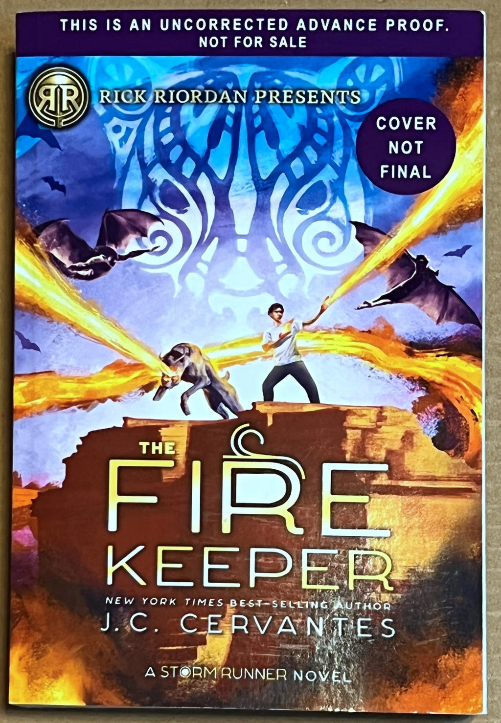 ARC The Fire Keeper by J.C. Cervantess