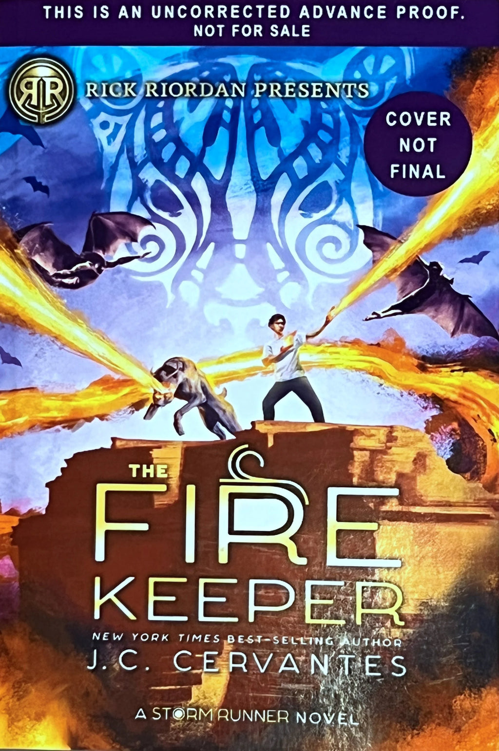 ARC The Fire Keeper by J.C. Cervantess
