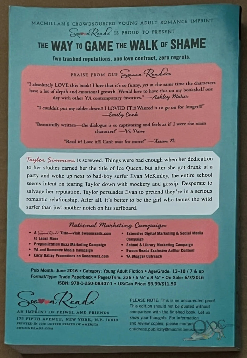 ARC The Way to Game the Walk of Shame by Jenn P. Nguyen