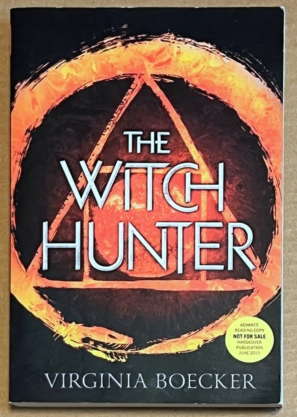 ARC The Witch Hunter by Virginia Boecker