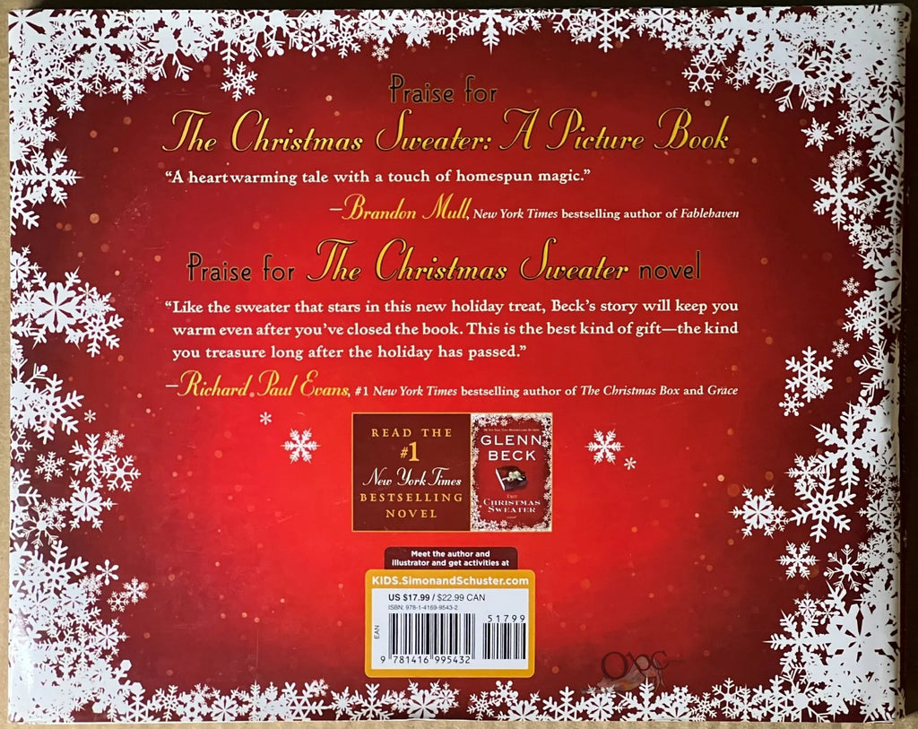 The Christmas Sweater: A Picture Book by Glenn Beck illustrated by Brandon Dorman