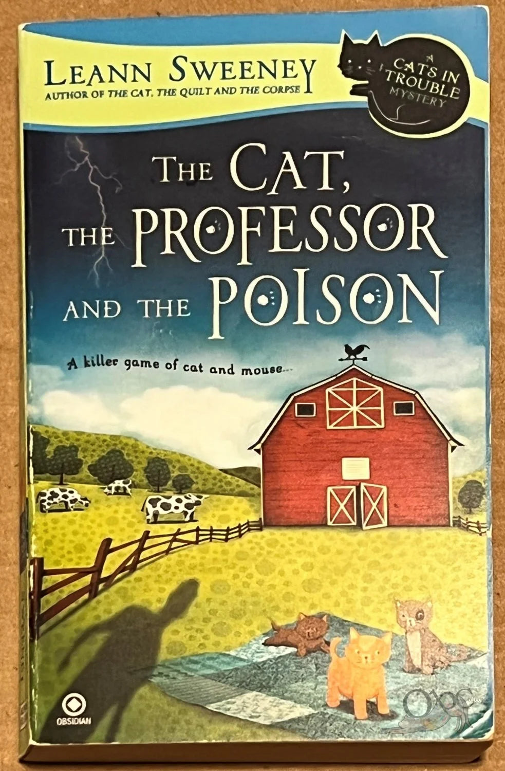 The Cat, the Professor, and the Poison (A Cat's in Trouble Mystery) by Leann Sweeney