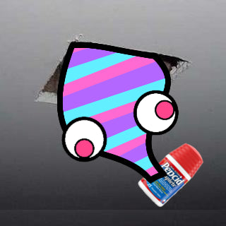 Custom Cieling Sherbert by Mon-G OOAK Pinback