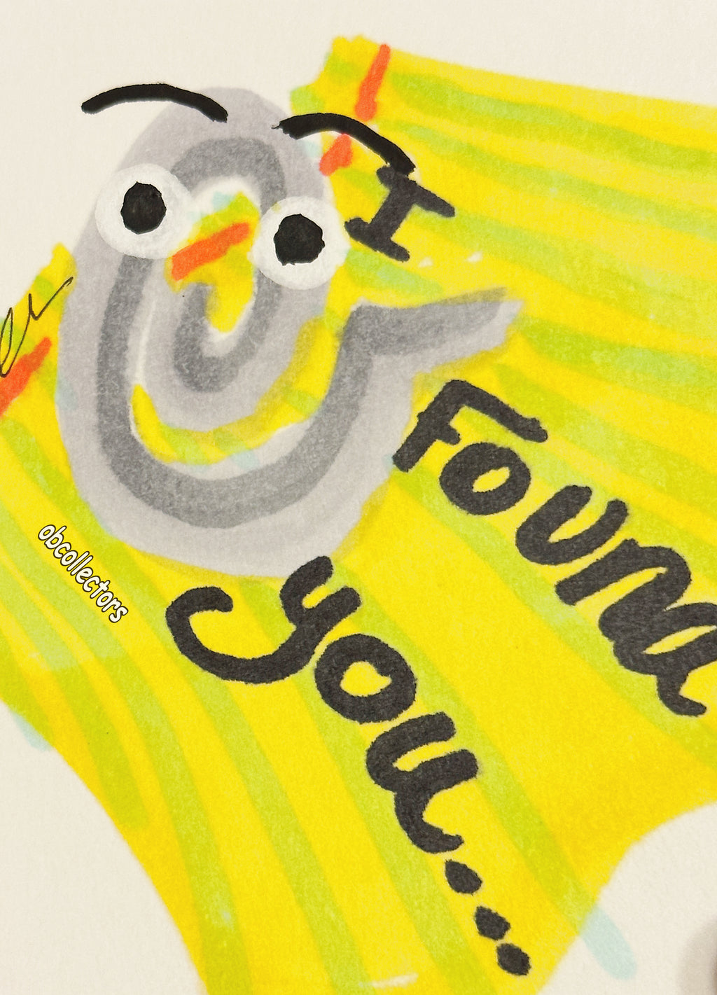 Clippy the Clyptid Found You Bookmark