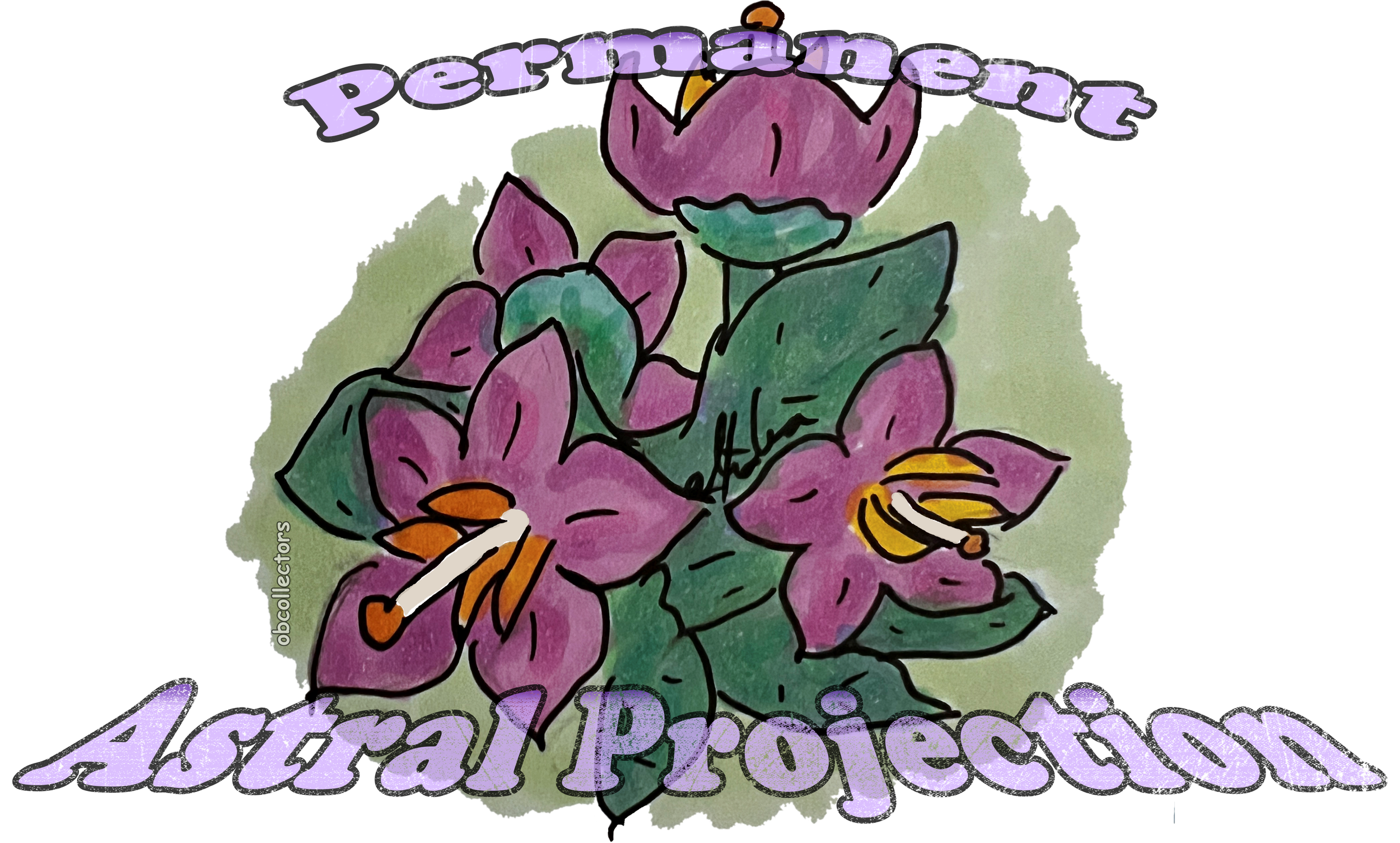 Permanent Astral Projection 3" Sticker