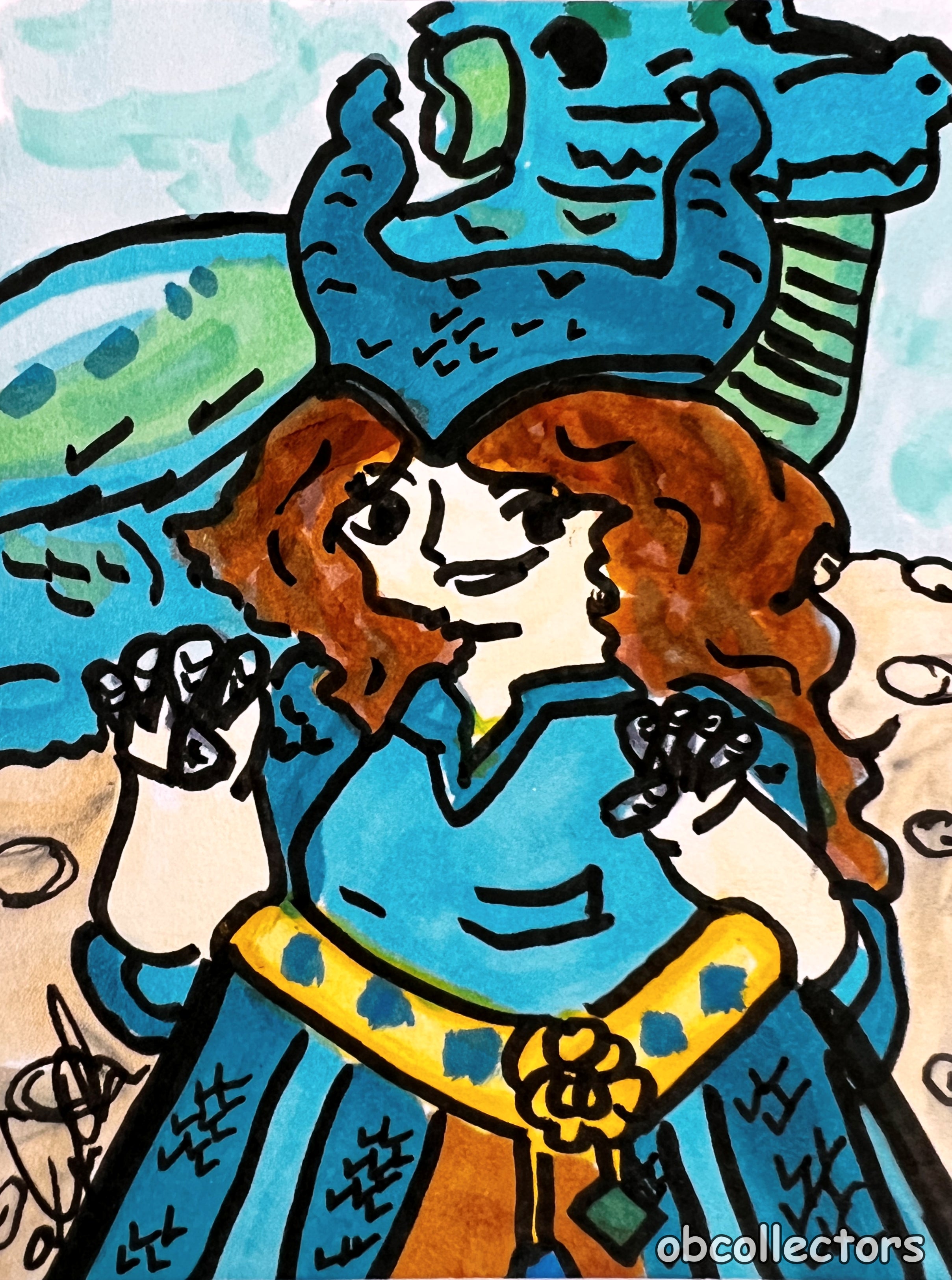 Dragon Rider Dragon Hoarder  3" Sticker