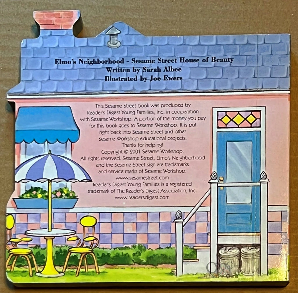 Elmo's Neighborhood Sesame Street House of Beauty by Sarah Albee illustrated by Tom Leigh (Copy)