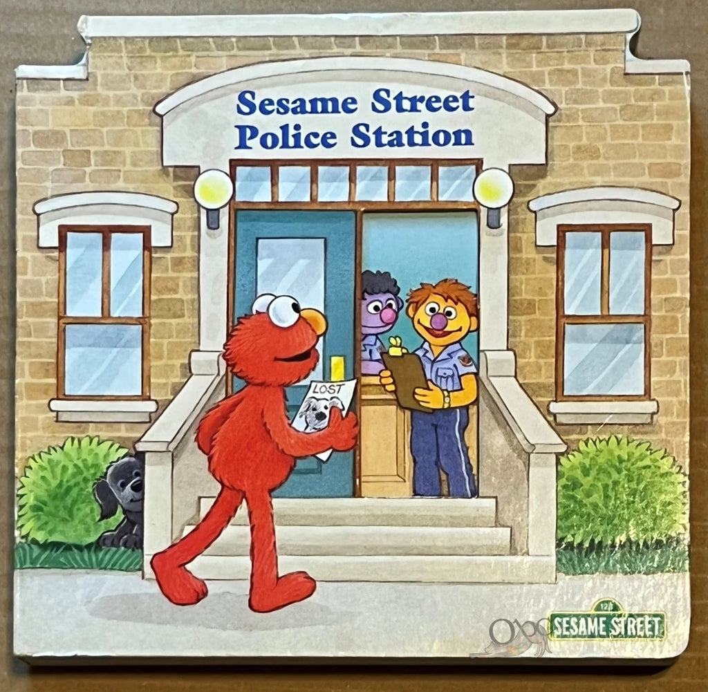 Elmo's Neighborhood Sesame Street Police Station by Susan Hood illustrated by Maggie Swanson