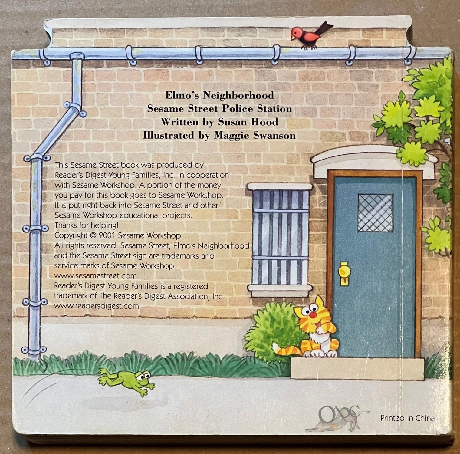 Elmo's Neighborhood Sesame Street Police Station by Susan Hood illustrated by Maggie Swanson
