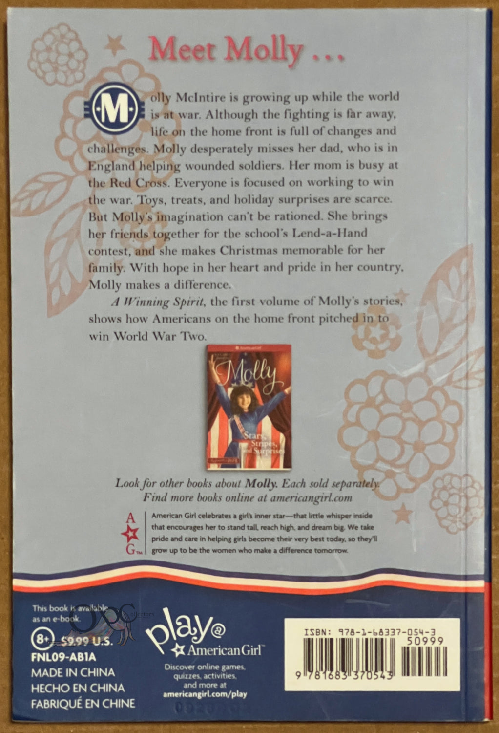 A Winning Spirit, A Molly Classic 1 by Valerie Tripp (American Girl)