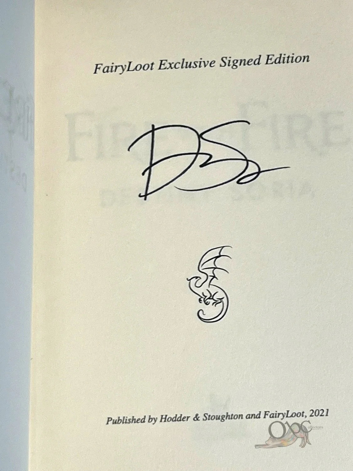 Fire with Fire by Destiny Soria Fairyloot Exclusive