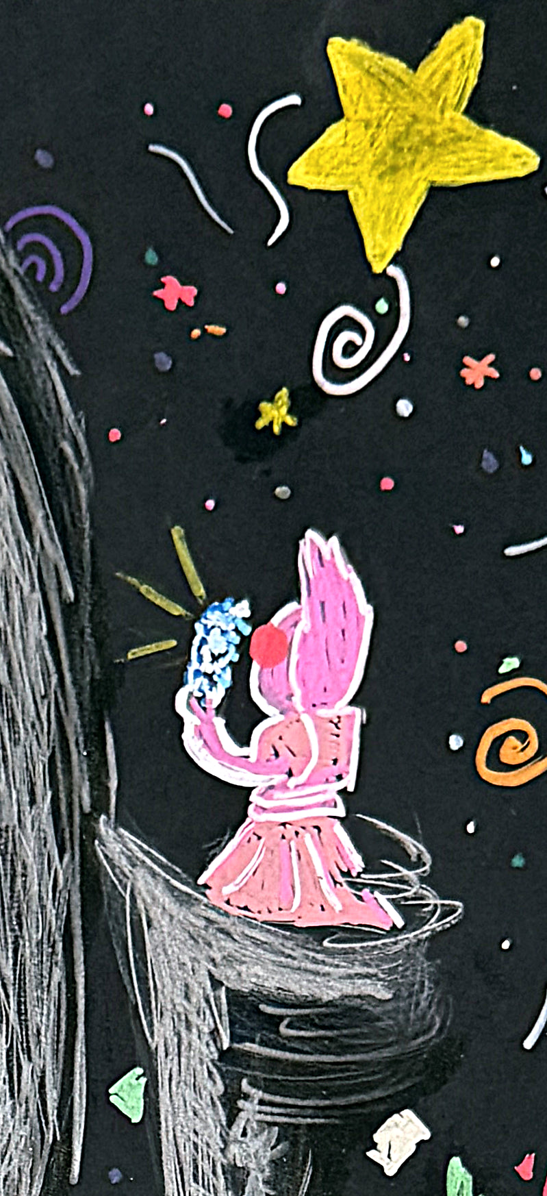 Flatwoods Girlie in Space Bookmark