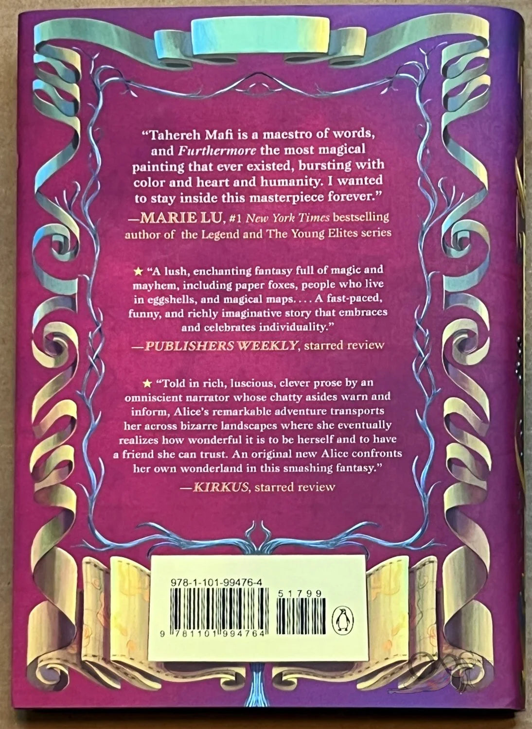 Furthermore by Tahereh Mafi