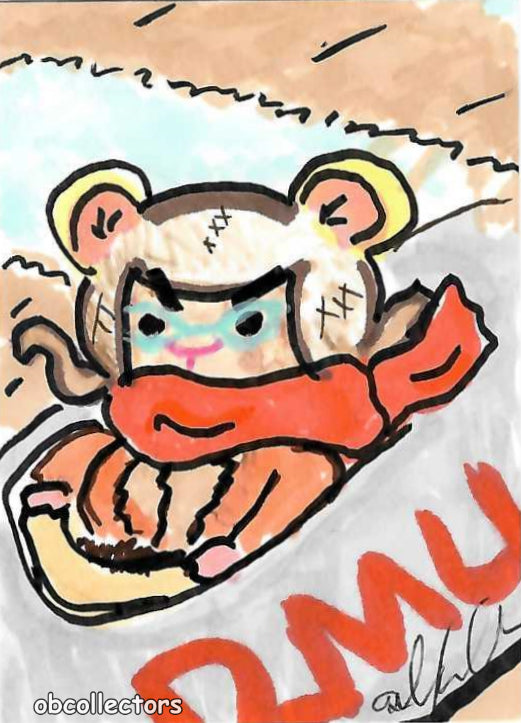 Hamster Pilot 3" Sticker