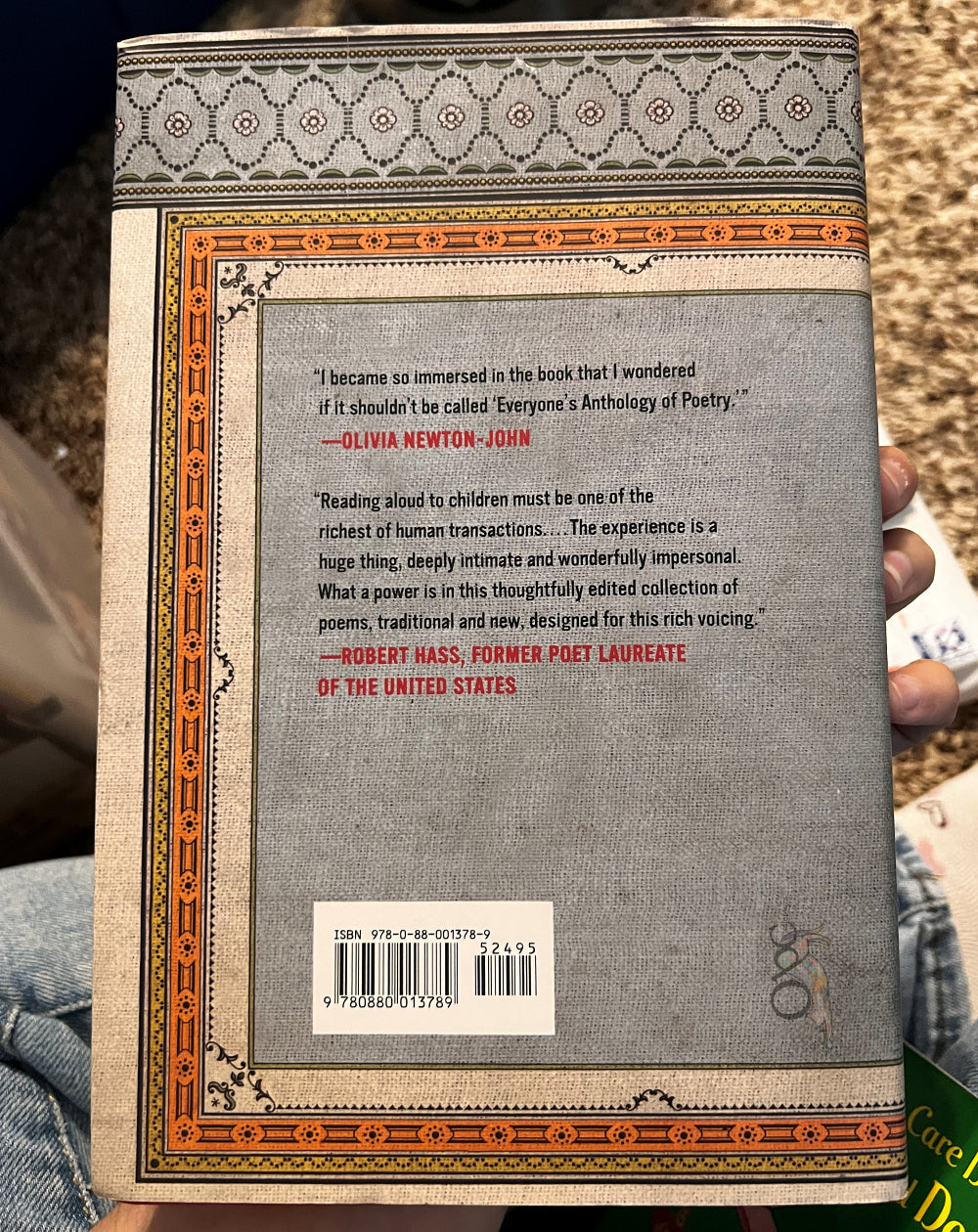 A Child's Anthology of Poetry edited by Elizabeth Hauge Sword