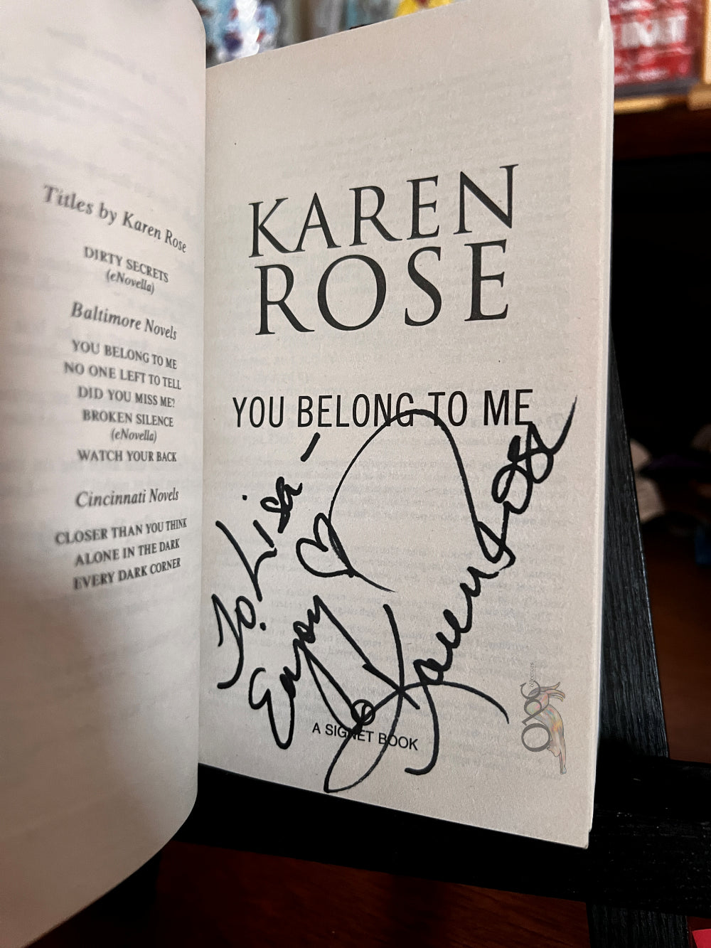 You Belong to Me by Karen Rose