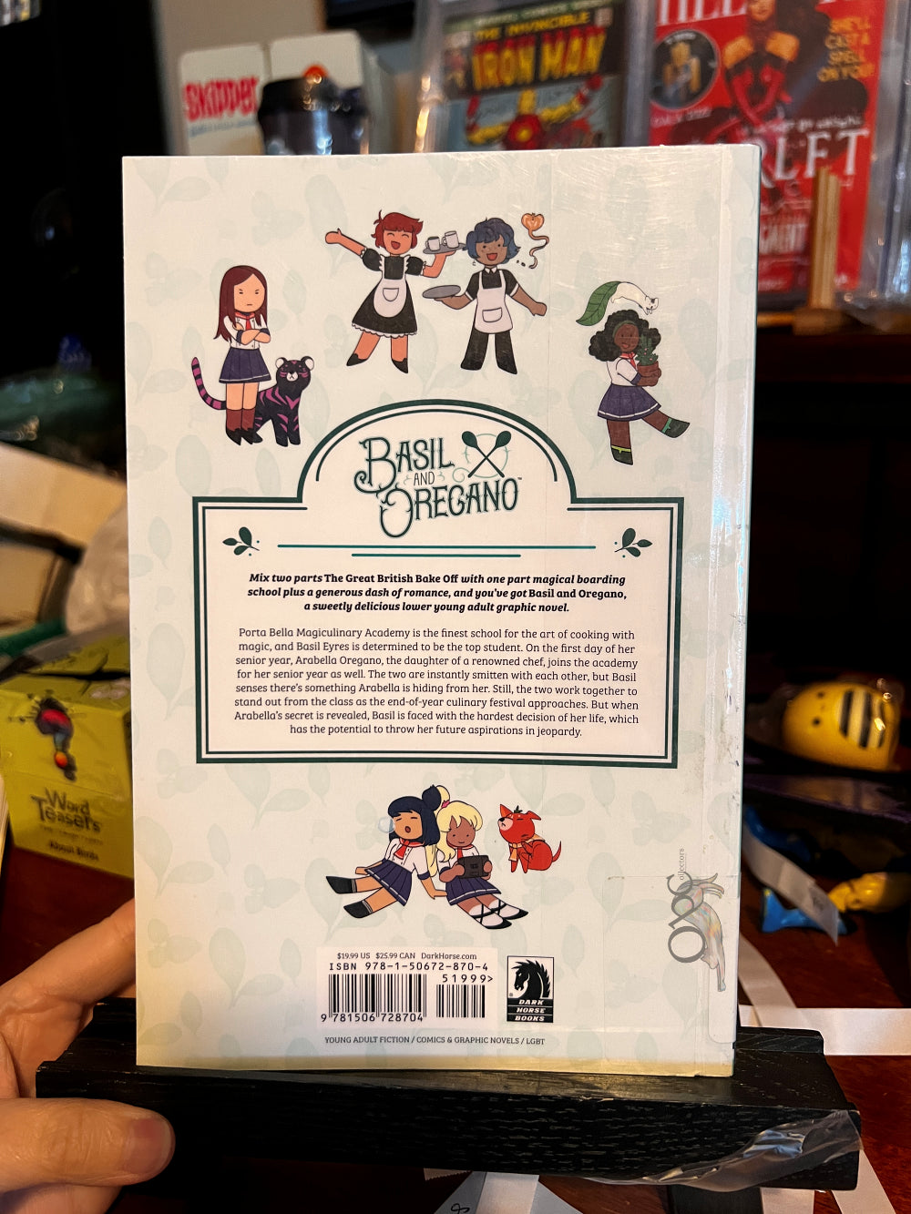 Basil and Oregano by Melissa Caprilogne