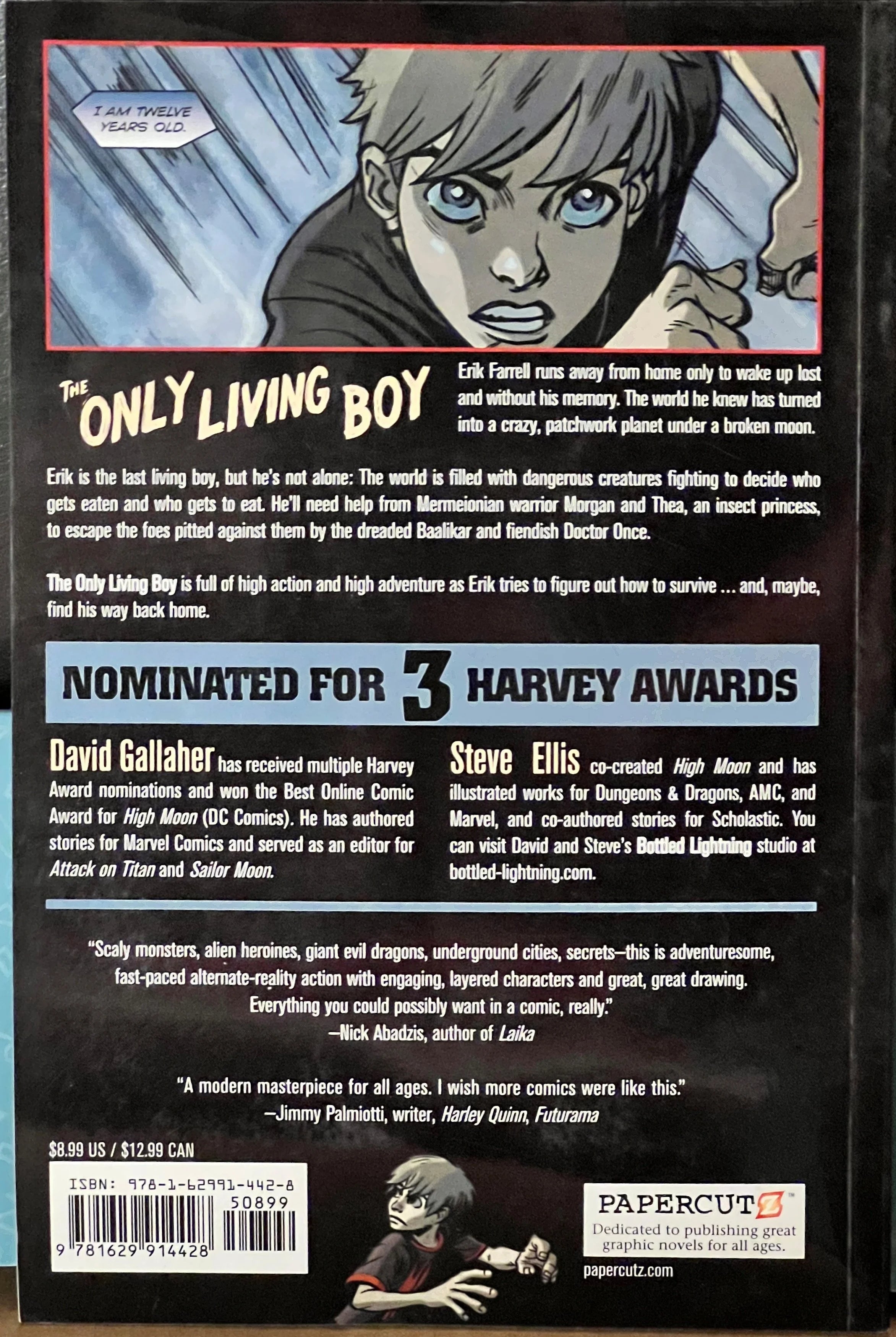 The Only Living Boy Volume 1: Prisoner of the Patchwork Planet