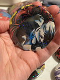 Mystique --Dotted Holographic-- 2.28" OOAK Pocket Mirror