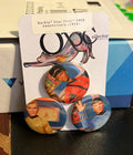 32mm 3-Pack Star Trek Dolls OOAK (~1.25") Button Pinbacks